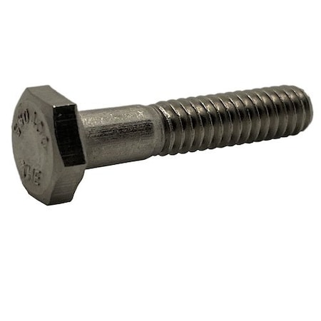 M8 Hex Head Cap Screw, Plain Stainless Steel, 20 Mm L